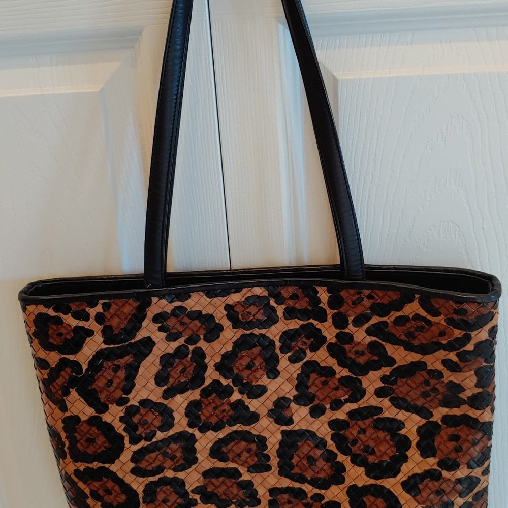 Leopard Purse, Italian Leather by: Alfredo Picchi